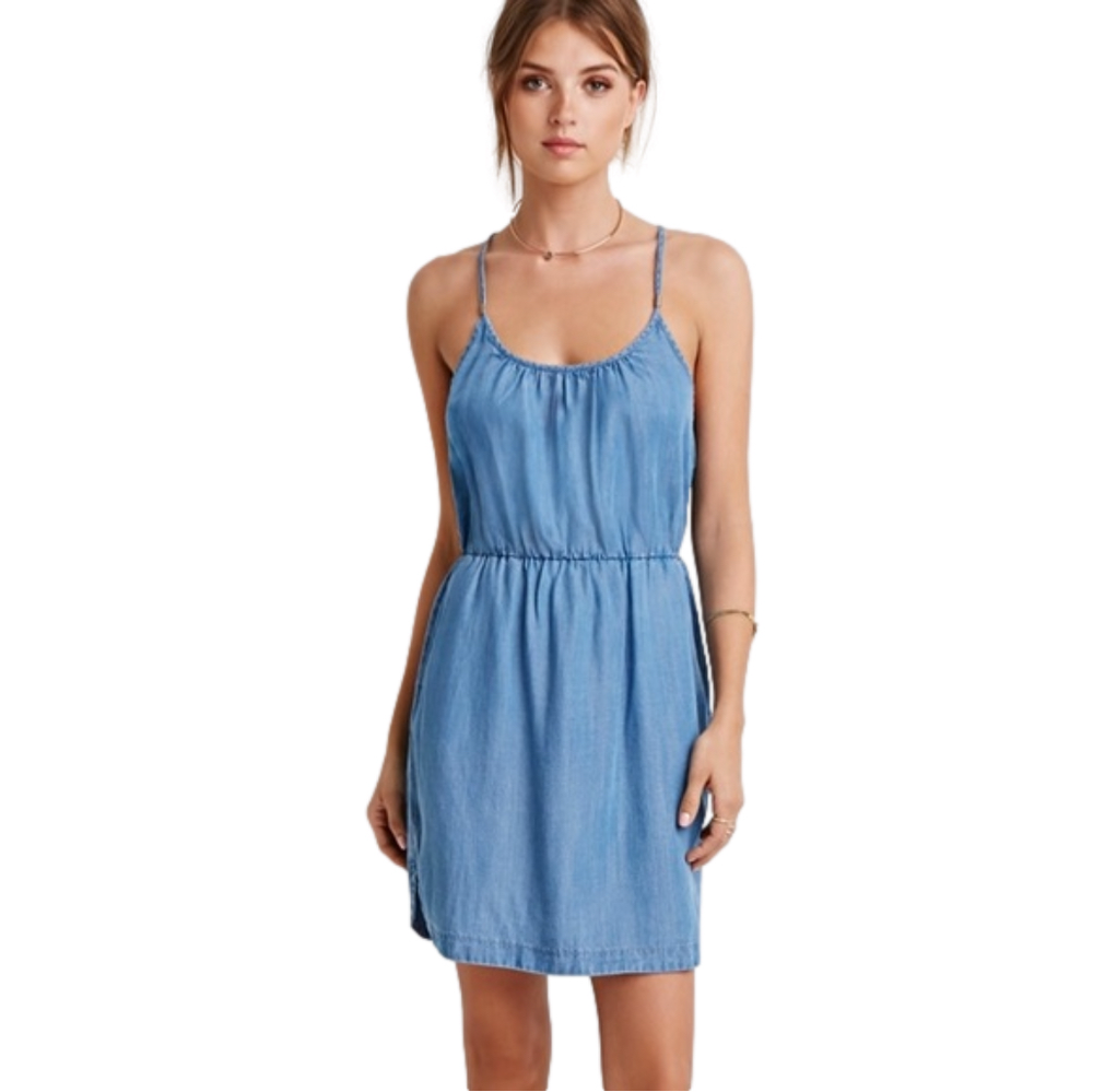 Life in Progress denim dress